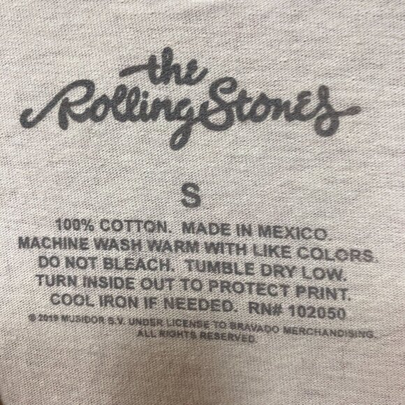 The Rolling Stones Sunset Rock Distressed Tie Dye Tshirt size Small - Picture 4 of 4